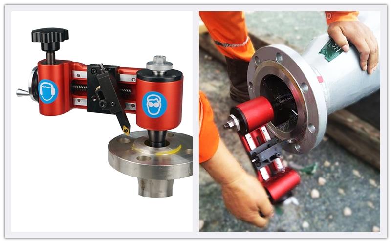 MFM350 mini hand  power flange facing tool -JOYSUG