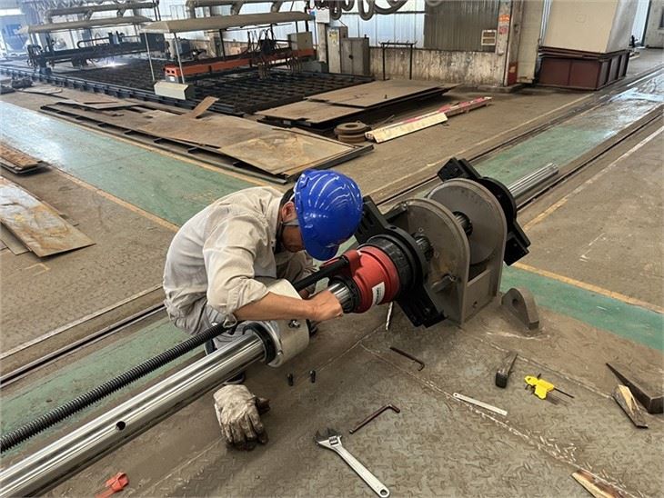 Portable Line Boring Machine TDG90 Field Machining Pipeline in South Africa