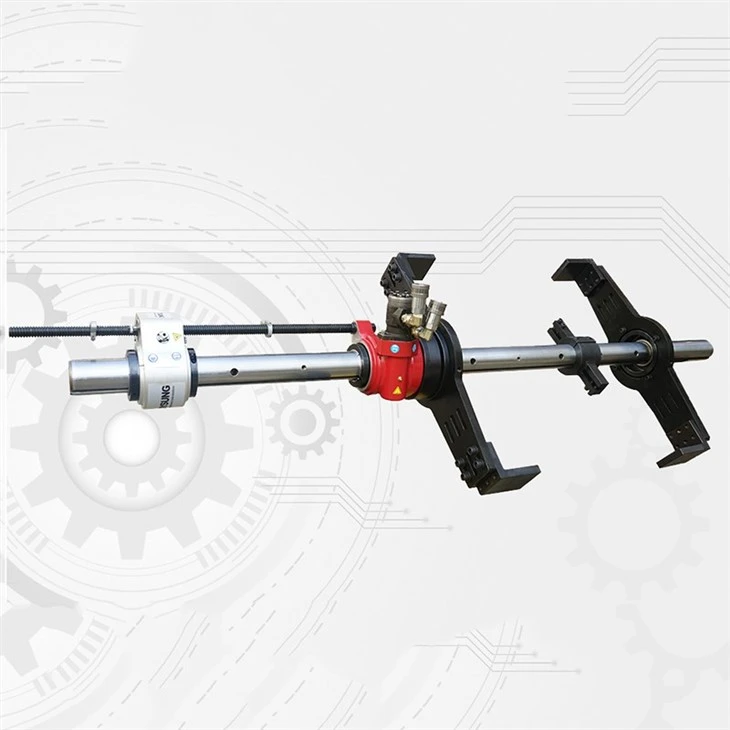 ポータブル ライン ボーリング マシン TDG90 南アフリカのフィールド マシニング パイプライン