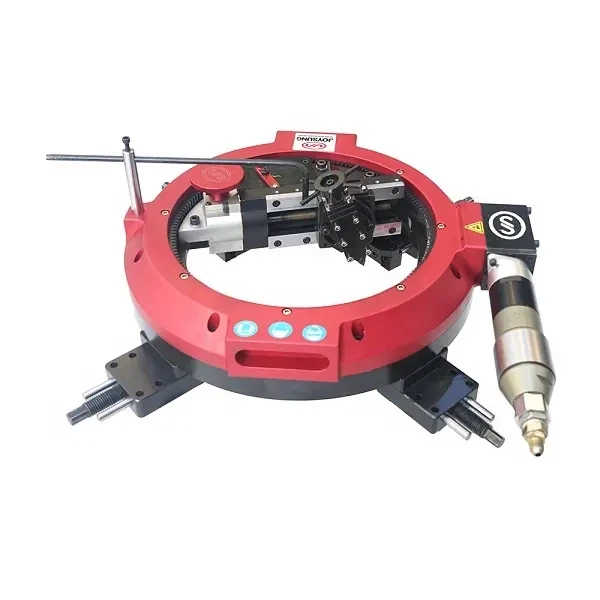 現場の高精度および高性能の FDG300 OD 携帯用台紙のフランジ面取り機機械 Joysung